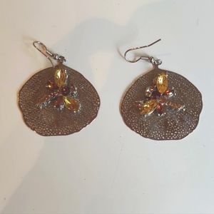 Dragonfly Rhinestone Earrings